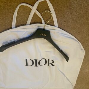 Auth Christian Dior garment bags with hanger